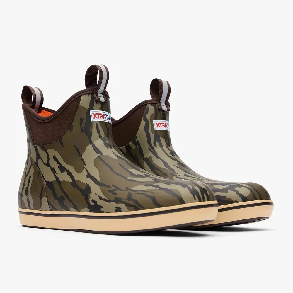 XTRATUF® (Men's 8 M) Mossy Oak™ Bottomland Ankle Deck Boot - $125